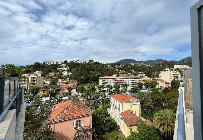 Studio in Menton - 56-"La Villa Melanie" Neuf, Equipé, Terr Studio in Menton - 56-"La Villa Melanie" Neuf, Equipé, Terr