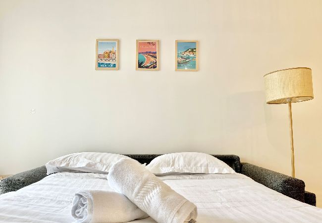 Studio in Menton - 56-"La Villa Melanie" Neuf, Equipé, Terr Studio in Menton - 56-"La Villa Melanie" Neuf, Equipé, Terr