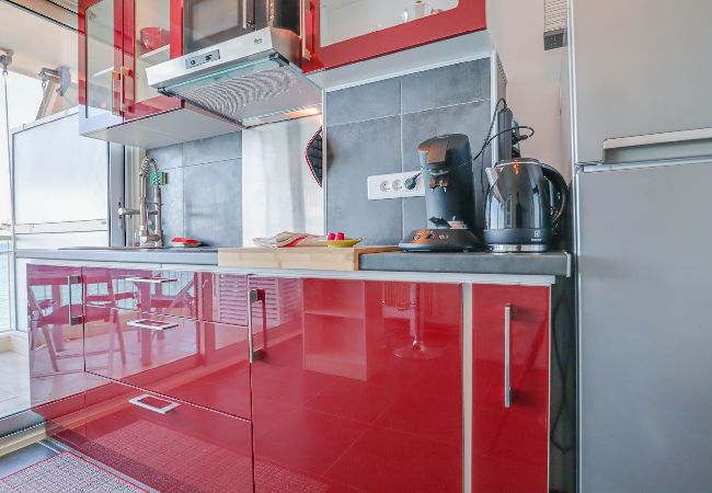 Studio in Menton - 18-« Château Saint Louis 3 » Vue Mer, Terrasse Studio in Menton - 18-« Château Saint Louis 3 » Vue Mer, Terrasse