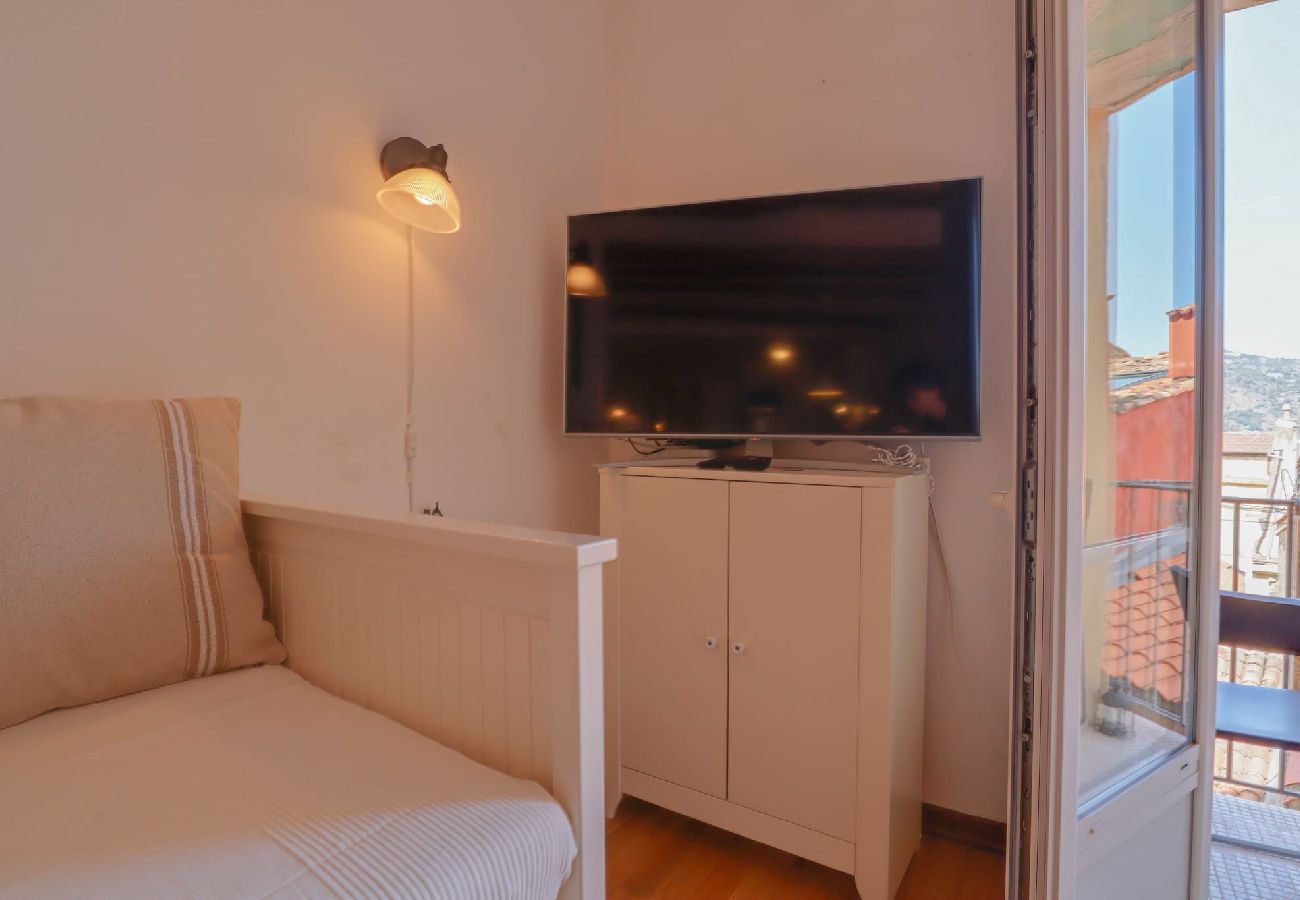 Studio in Menton - 14-La Belle Vue Mer Cozy Appartement, Centre, Pl