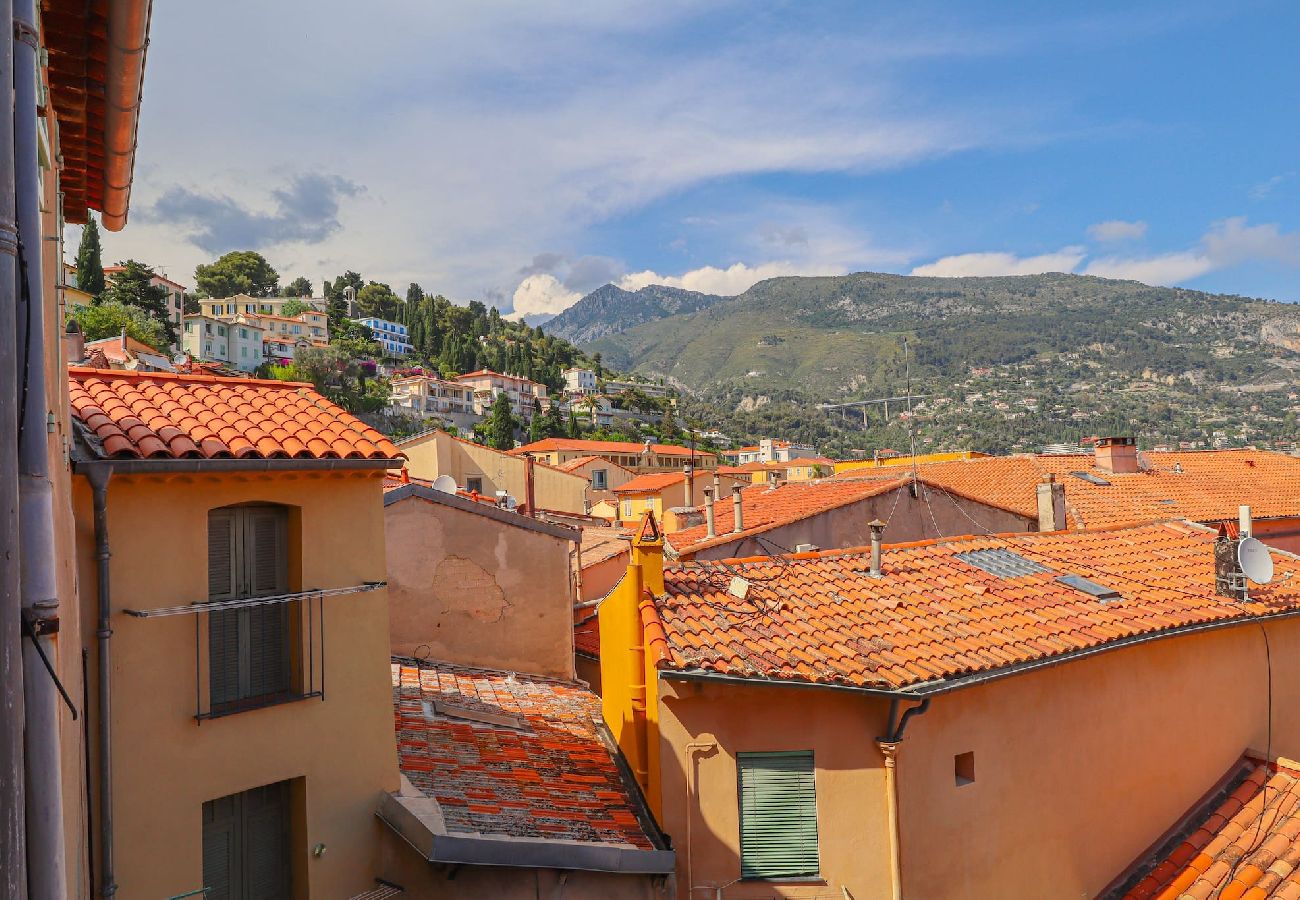 Studio in Menton - 14-La Belle Vue Mer Cozy Appartement, Centre, Pl