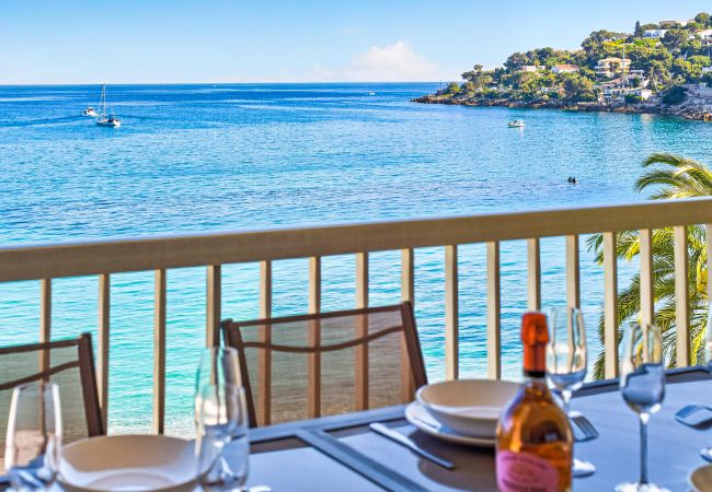 Appartement à Roquebrune-Cap-Martin - 50- "Splendide vue" Front de Mer, Terras