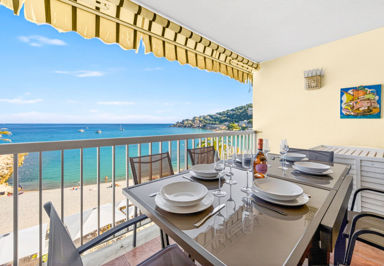 Appartement à Roquebrune-Cap-Martin - 50- "Splendide vue" Front de Mer, Terras