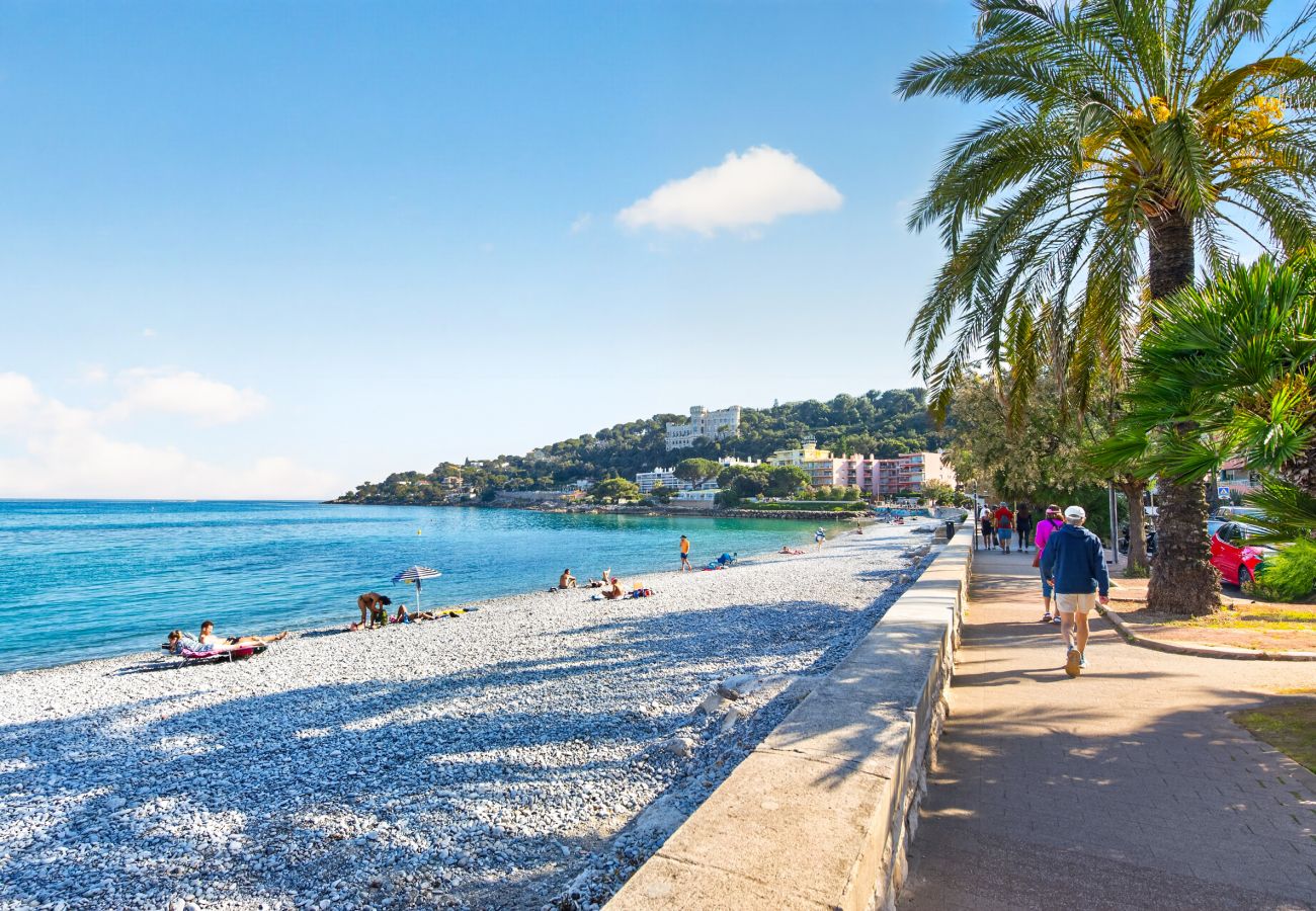Appartement à Roquebrune-Cap-Martin - 50- "Splendide vue" Front de Mer, Terras