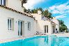 Villa à Roquebrune-Cap-Martin - 75-Villa piscine, magnifique vue mer, près de Mona