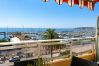 Studio à Menton - 77-Le diplomat, vue mer, cosy