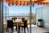 Studio à Menton - 77-Le diplomat, vue mer, cosy