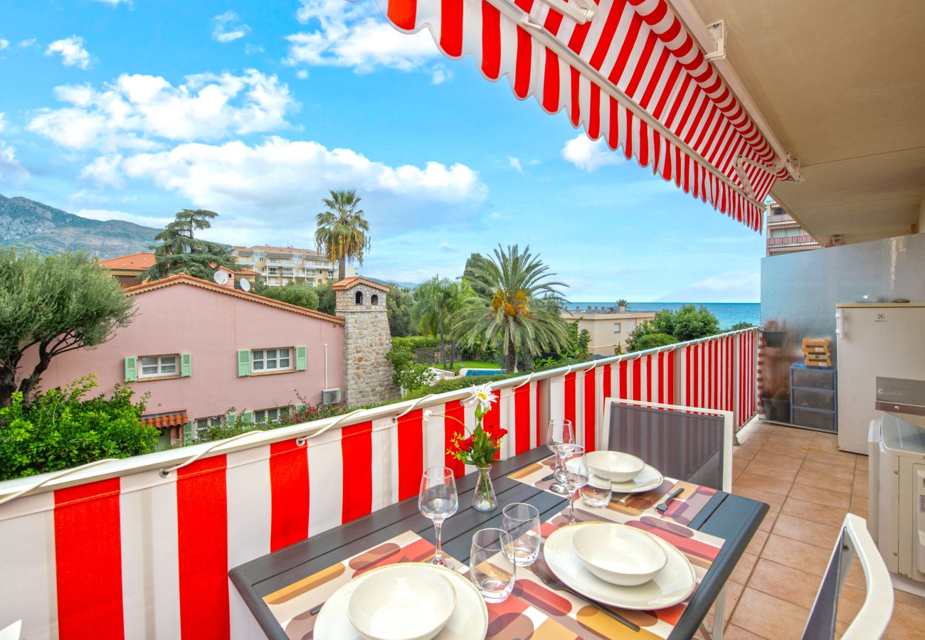 Appartement à Roquebrune-Cap-Martin - 58 - Jardin bord du mer Appartement à Roquebrune-Cap-Martin - 58 - Jardin bord du mer